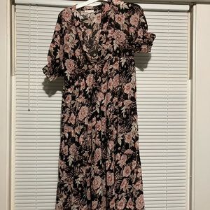 Beautiful sheer dress.